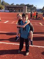 Boys at Track Meet 